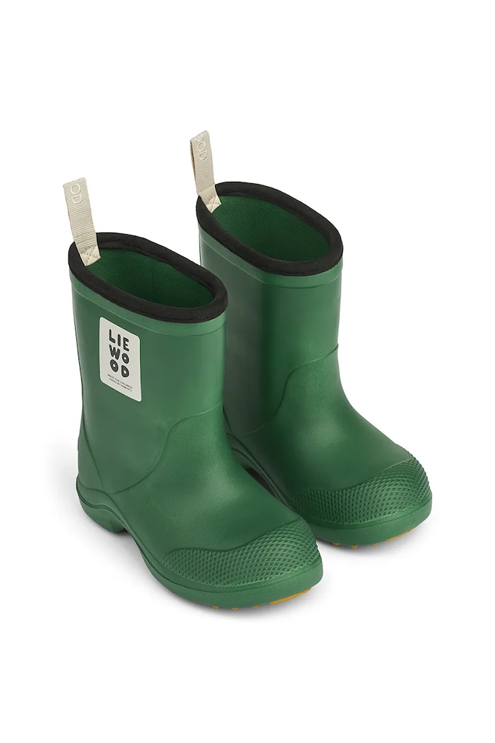 Liewood stivali da pioggia Aston Rainboot verde LW20058.9BYA