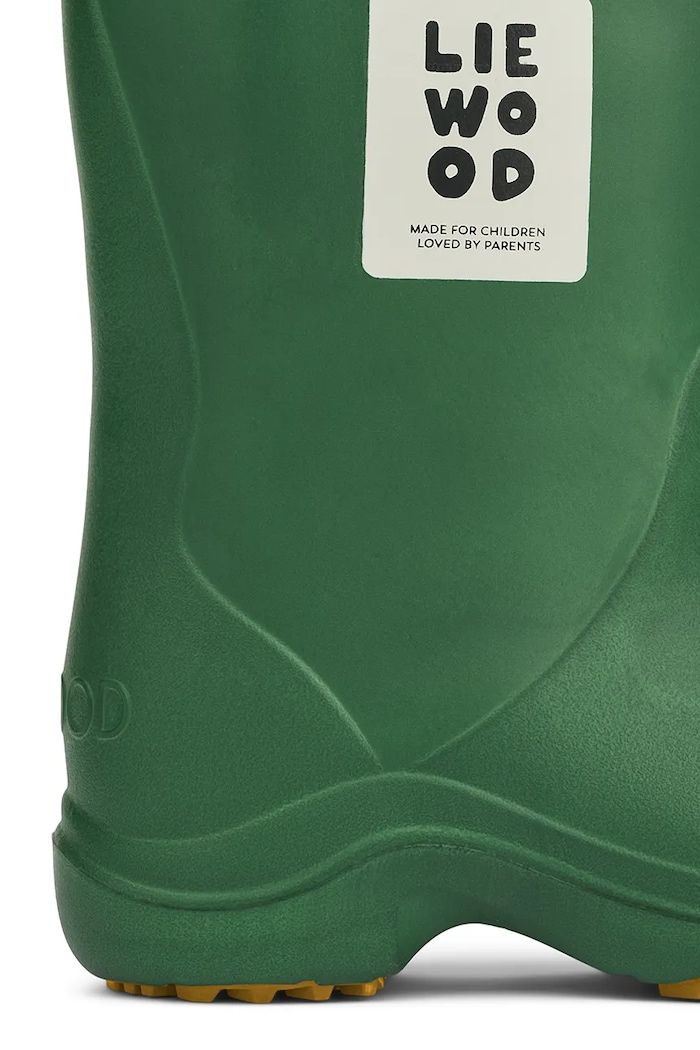 BIMBA Liewood stivali da pioggia Aston Rainboot LW20058.9BYA verde
