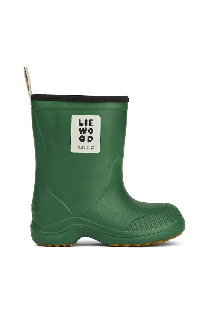 Liewood stivali da pioggia Aston Rainboot verde LW20058.9BYA