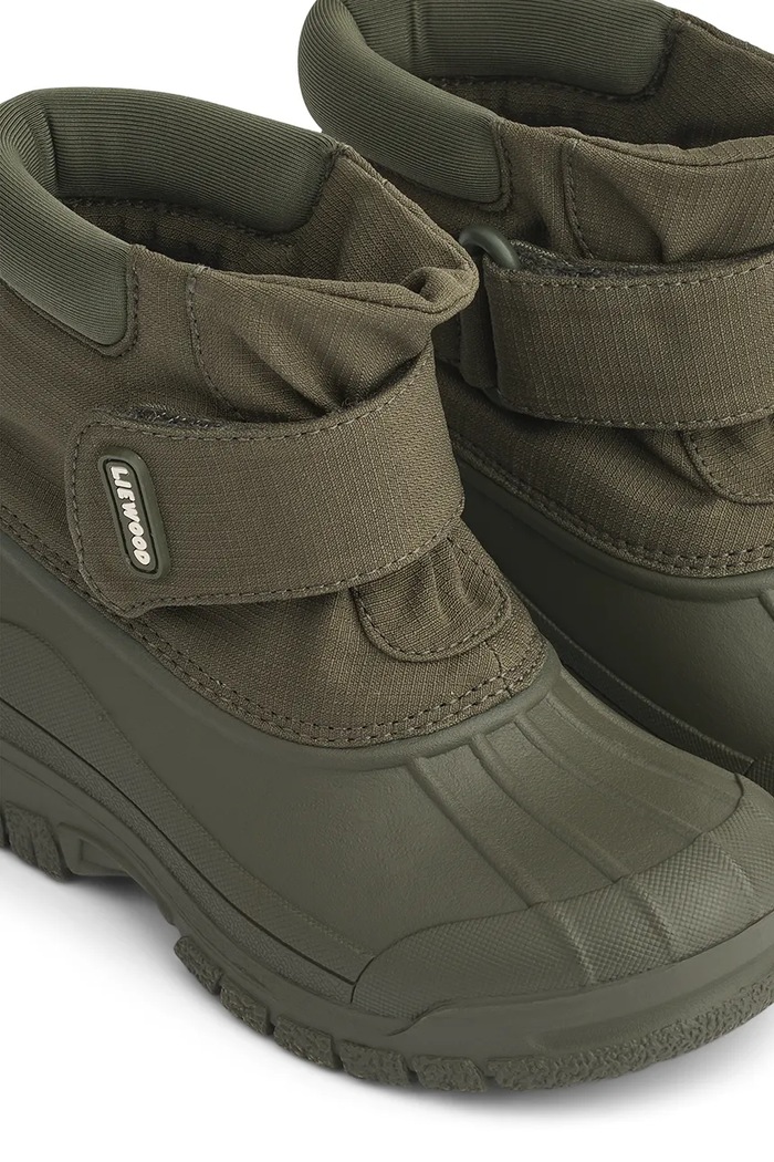 Chłopiec Liewood śniegowce dziecięce Becca Winter Boot LW20304.9BYA zielony