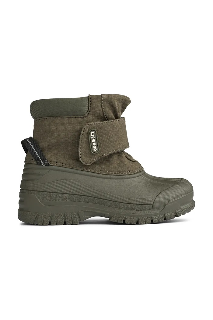 Liewood śniegowce dziecięce Becca Winter Boot LW20304.9BYA zielony