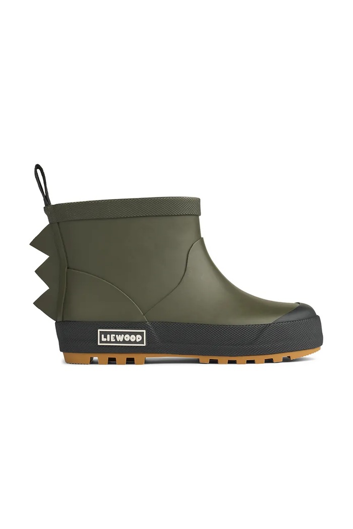 Liewood kalosze dziecięce Jesse Dino Thermo Rainboot zielony LW20371.9BYA