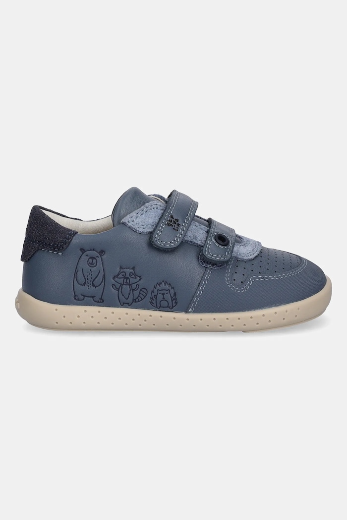 Garvalin sneakersy skórzane dziecięce 251311.19.23 granatowy AW25