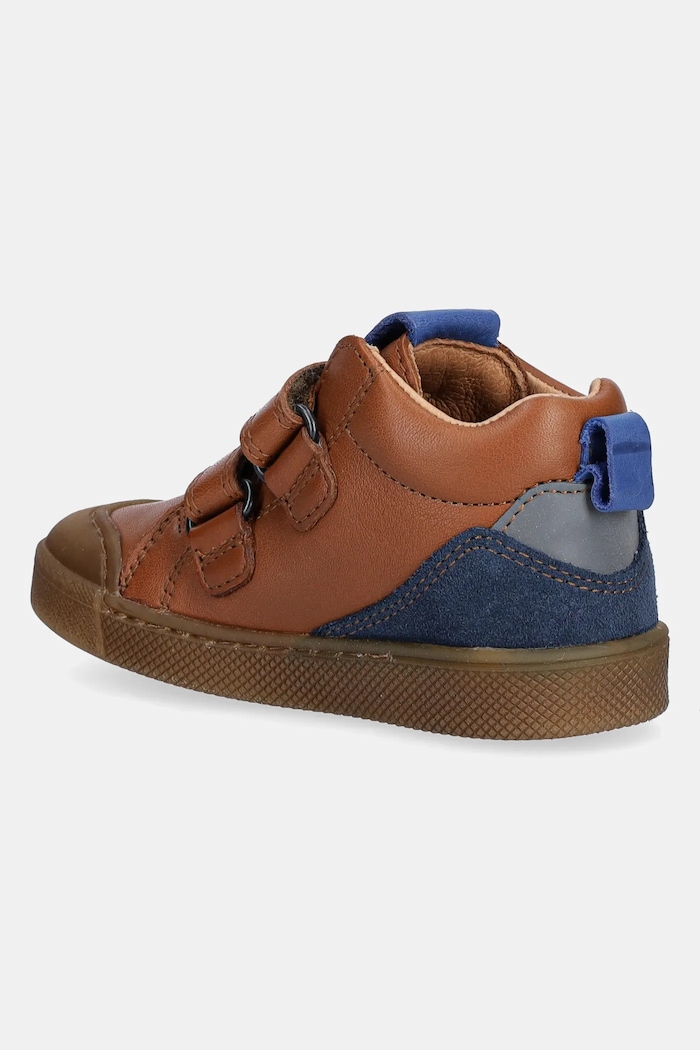 Chlapec Detské kožené poltopánky Froddo ROSARIO HIGH-TOP G2110134.4.22.24 hnedá