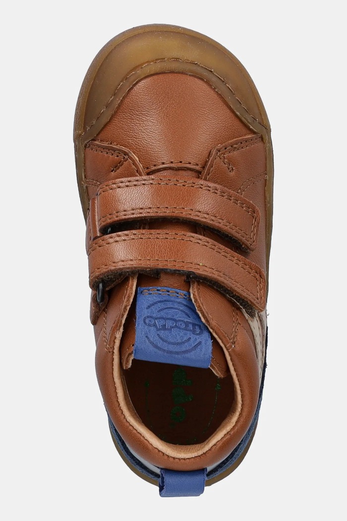 Detské kožené poltopánky Froddo ROSARIO HIGH-TOP hnedá G2110134.4.22.24