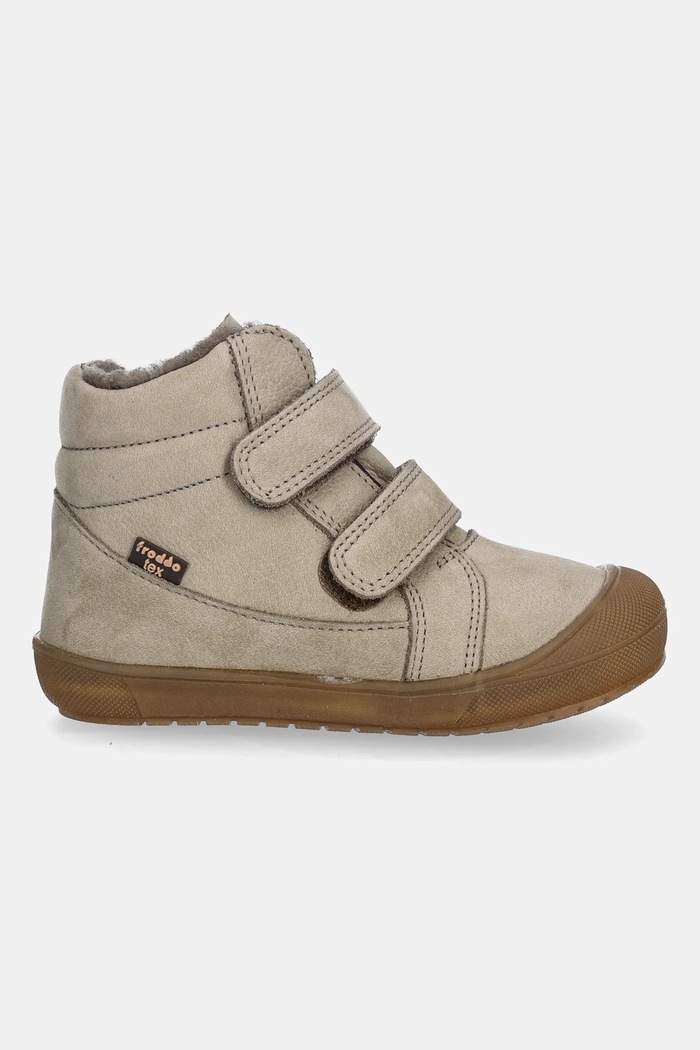 Detská nubuková zimná obuv Froddo OLLIE WOOL TEX G2110138.4.25.28 béžová AW25