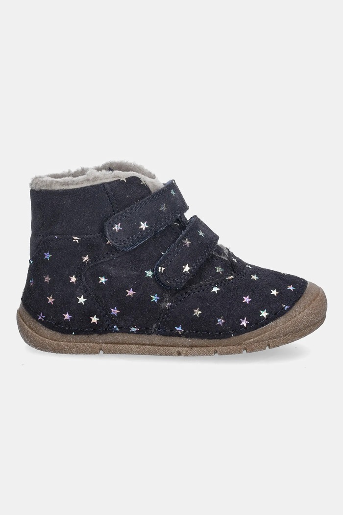 Detské semišové snehule Froddo PAIX UP WINTER G2110143.29.21.24 tmavomodrá AW25