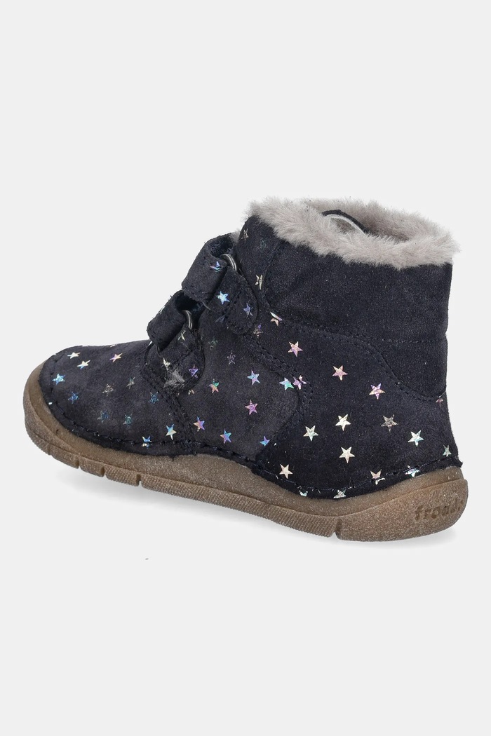 Chlapec Detské zimné semišové topánky Froddo PAIX UP WINTER G2110143.29.25.28 tmavomodrá