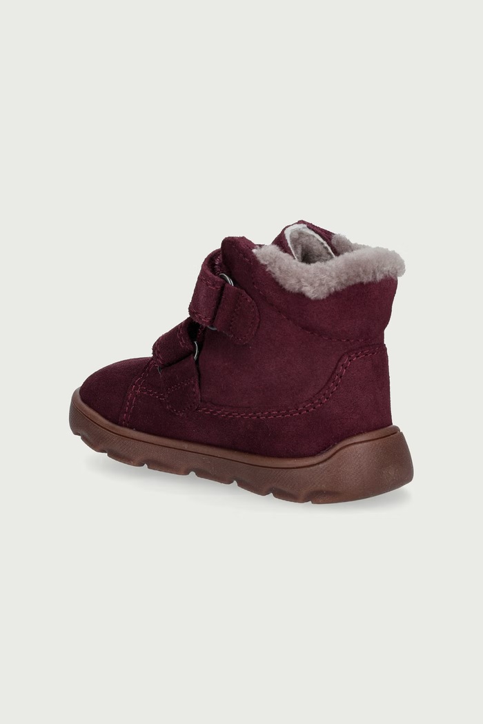 Chlapec Froddo Topánky zimné detské semišové ZERU TEX FURRY BAREFOOT G2110151.21.24 fialová