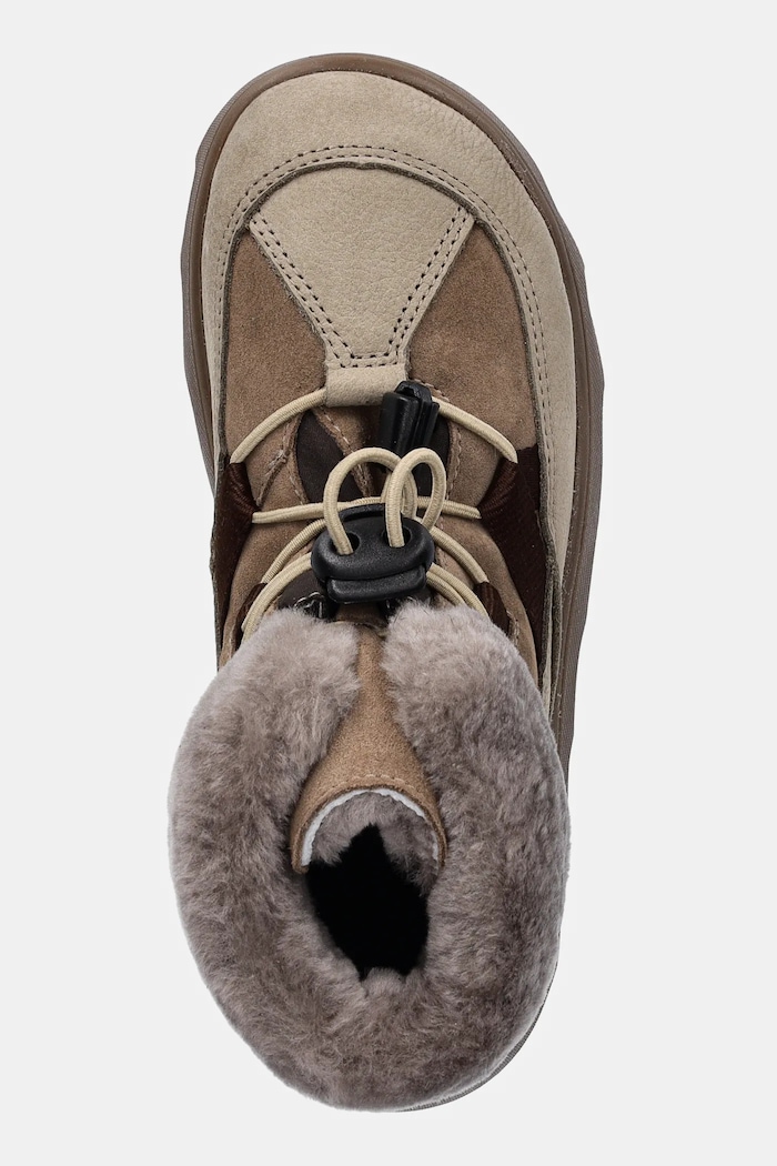 Детские кожаные сапоги Froddo ZERU TEX COSY BAREFOOT Froddo G3110258.31.35 бежевый
