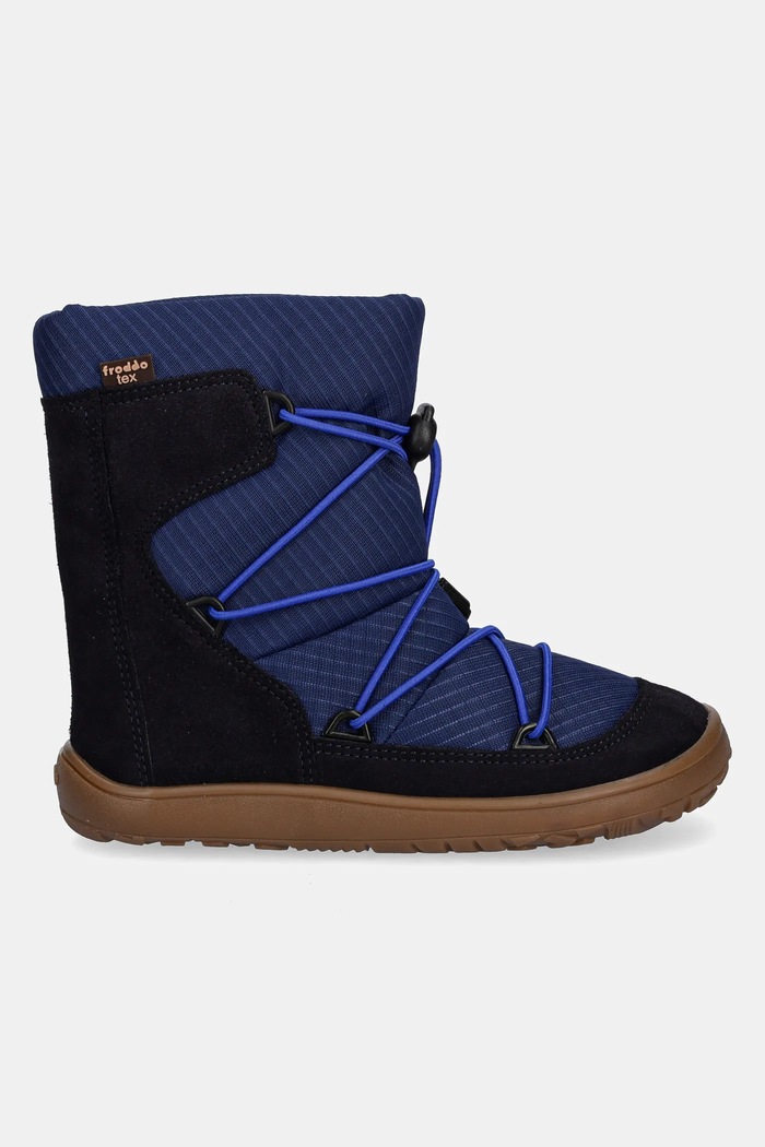 Otroški zimski škornji Froddo BAREFOOT TEX TRACK WOOL G3160251.25.30 mornarsko modra AW25