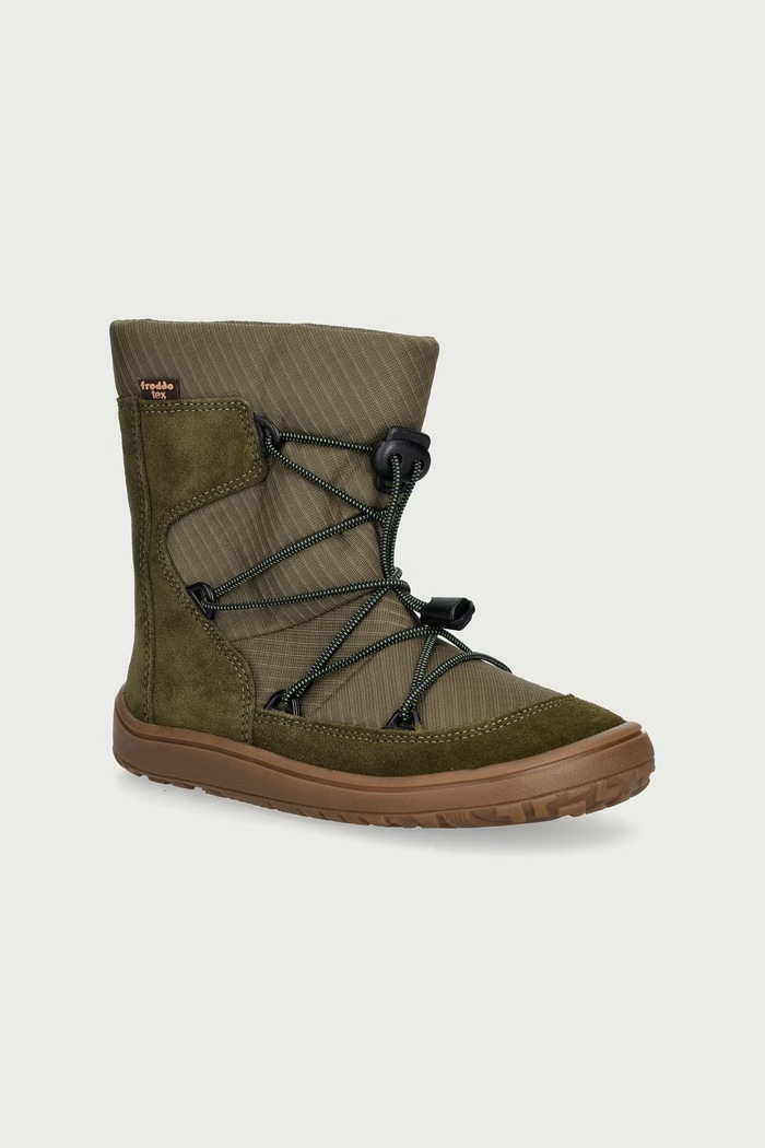 Froddo Μπότες χιονιού Παιδικές BAREFOOT TEX TRACK WOOL μπεζ G3160251.25.30
