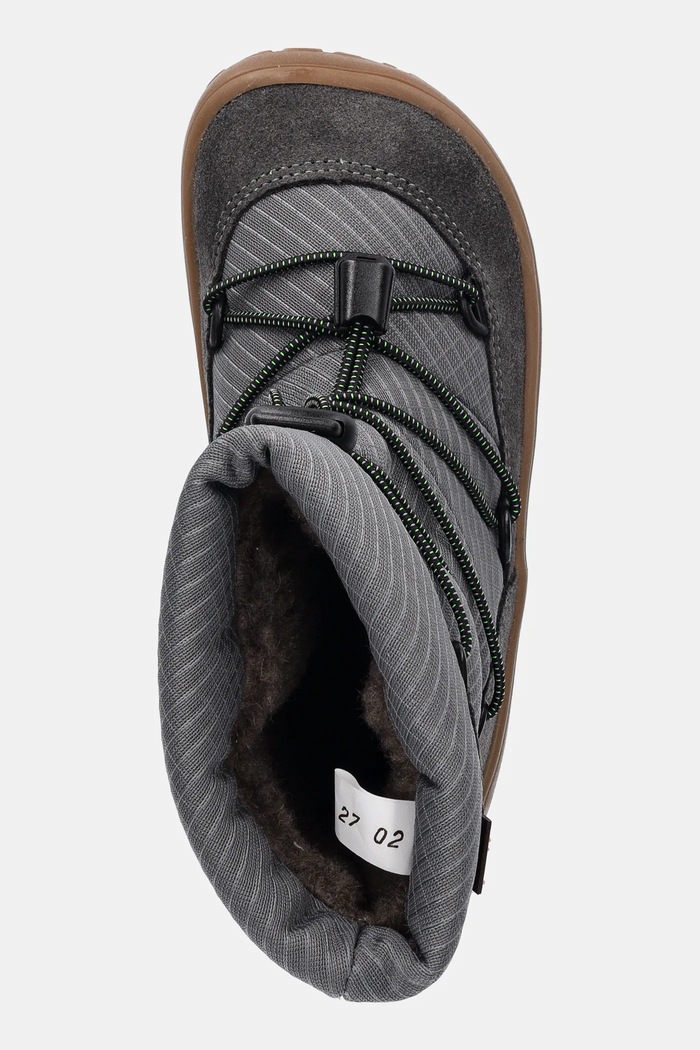 Froddo scarpe invernali bambini BAREFOOT TEX TRACK WOOL grigio G3160251.25.30