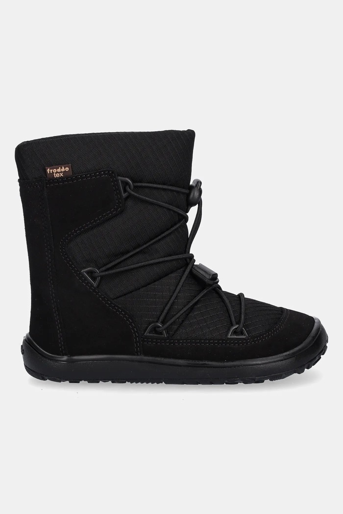 Παιδικές χειμερινές μπότες Froddo BAREFOOT TEX TRACK WOOL G3160251.25.30 μαύρο AW25