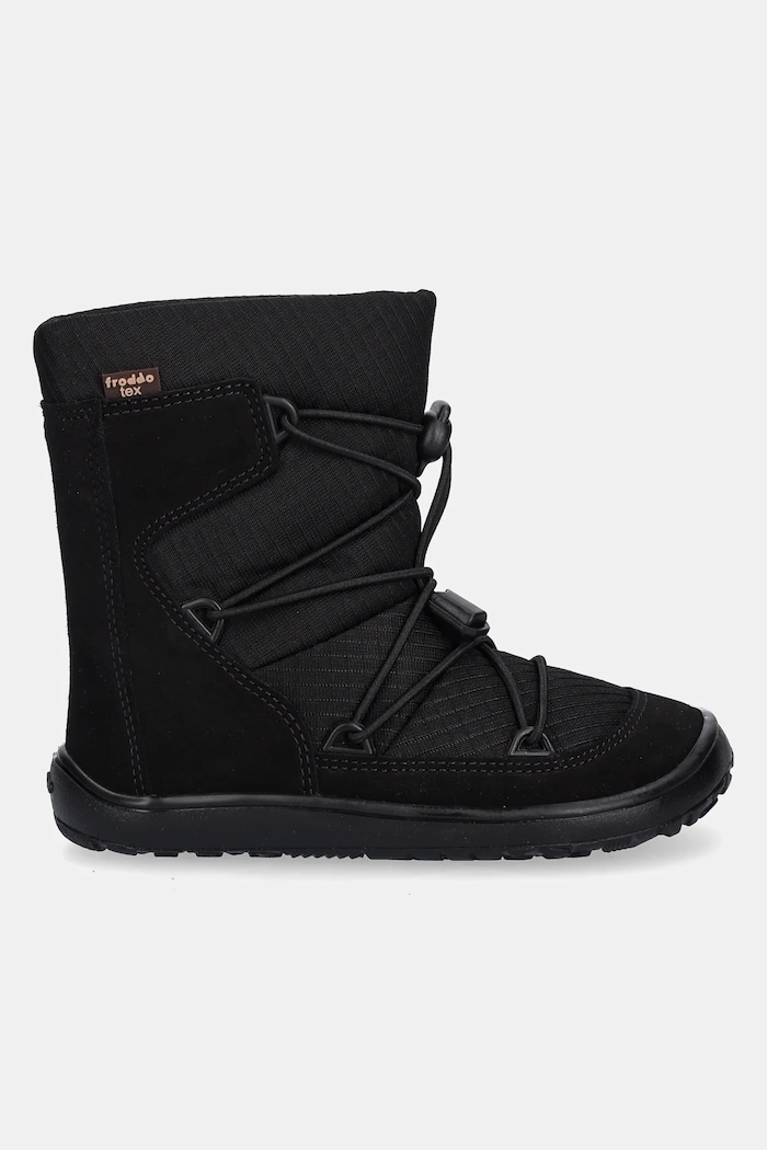 Παιδικές χειμερινές μπότες Froddo BAREFOOT TEX TRACK WOOL G3160251.25.30 μαύρο AW25
