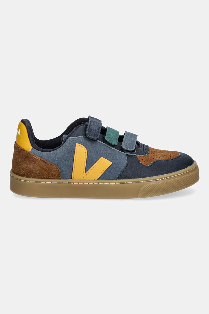 Veja Teniși din piele copii Small V-10 CV0320986C.28.35 albastru AW25