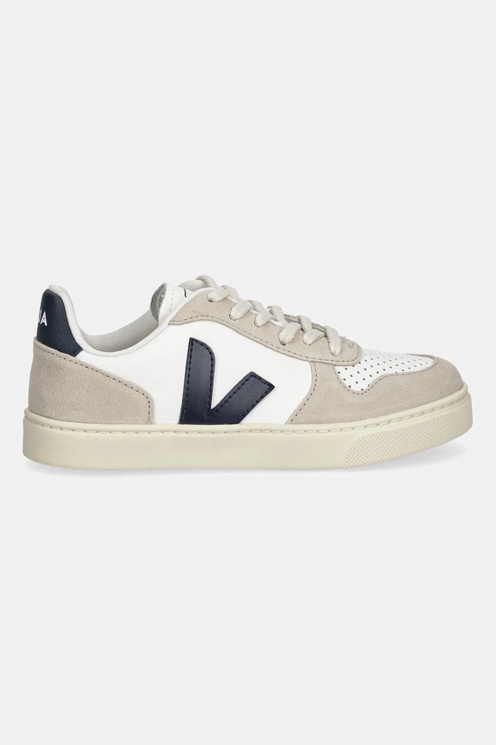 Dětské kožené tenisky Veja Small V-10 Laces CX0503807C.28.35 béžová AW25