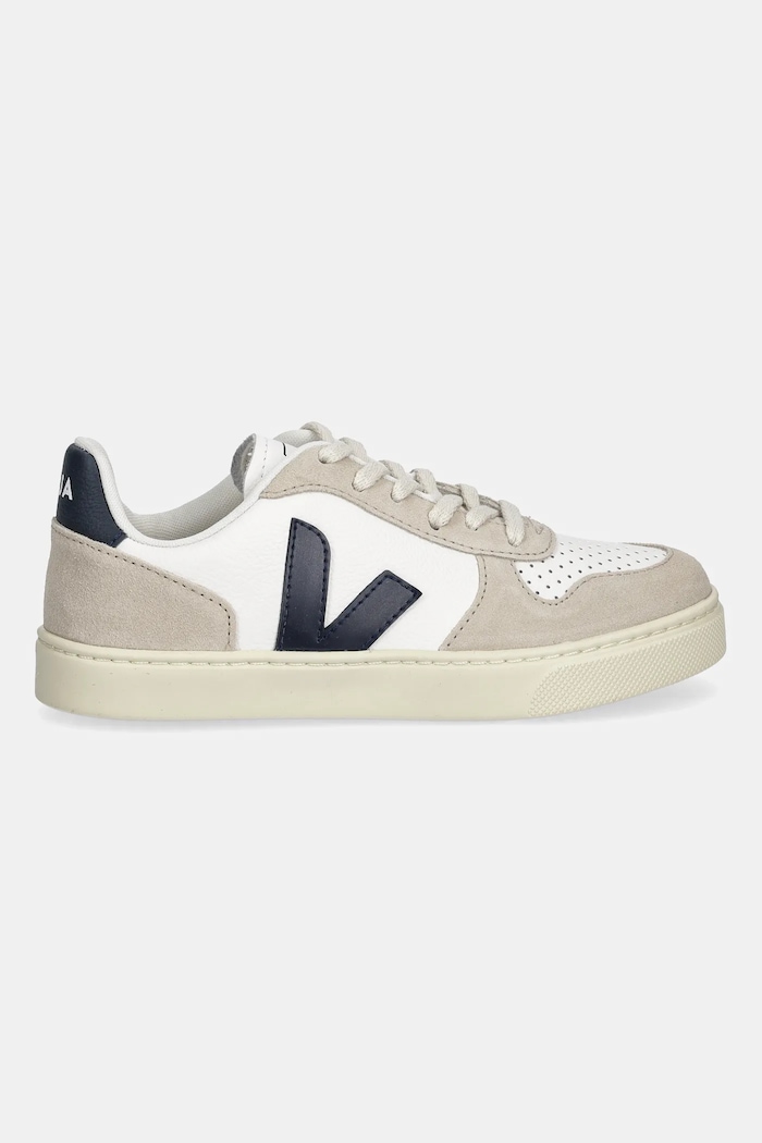 Dětské kožené tenisky Veja Small V-10 Laces CX0503807C.28.35 béžová AW25