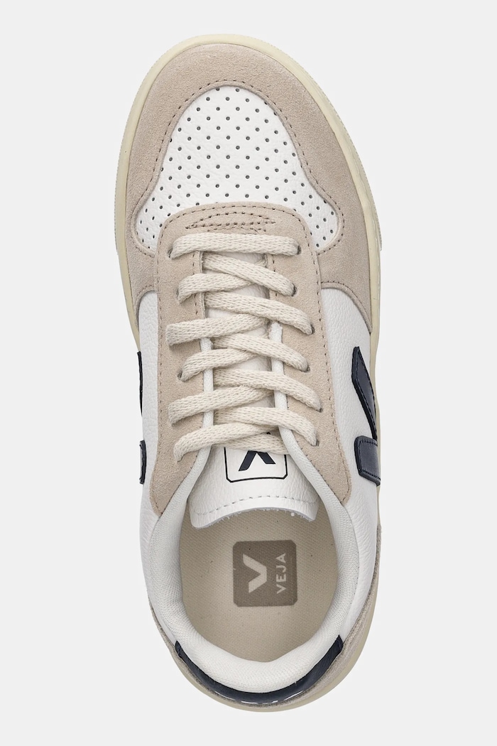 Dětské kožené tenisky Veja Small V-10 Laces béžová CX0503807C.28.35