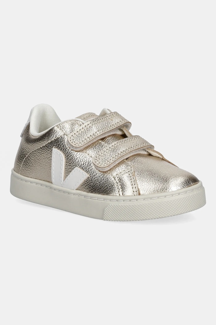 Veja sneakersy skórzane dziecięce Small Esplar Planet friendly złoty SV0520640C.22.27