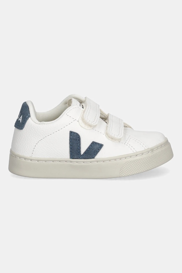 Veja tenisówki skórzane dziecięce Small Esplar SV0520643C.22.27 biały SS26