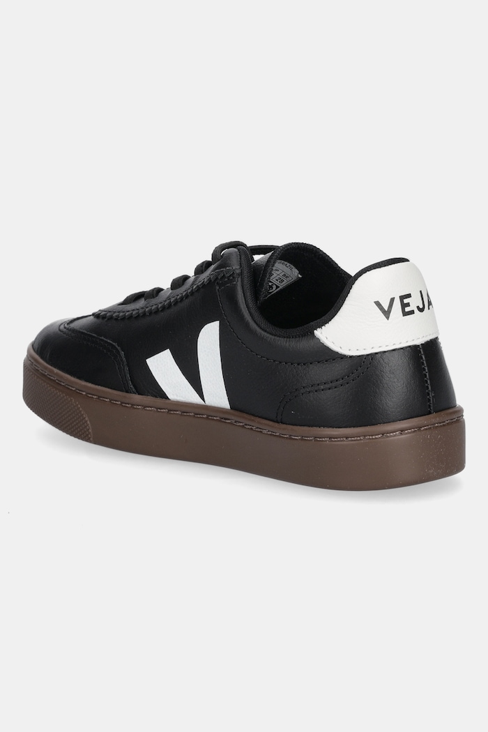 Băieți Veja teniși din piele copii Small Volley SY2021015C.28.35 negru