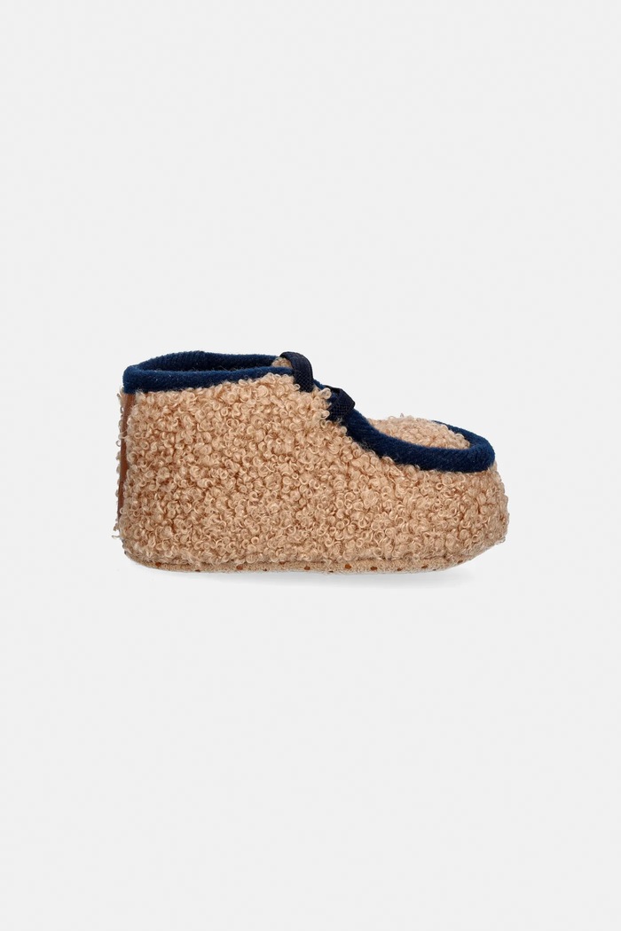 Βρεφικά παπούτσια United Colors of Benetton 88W2AD00J.W.Seasonal καφέ AW25