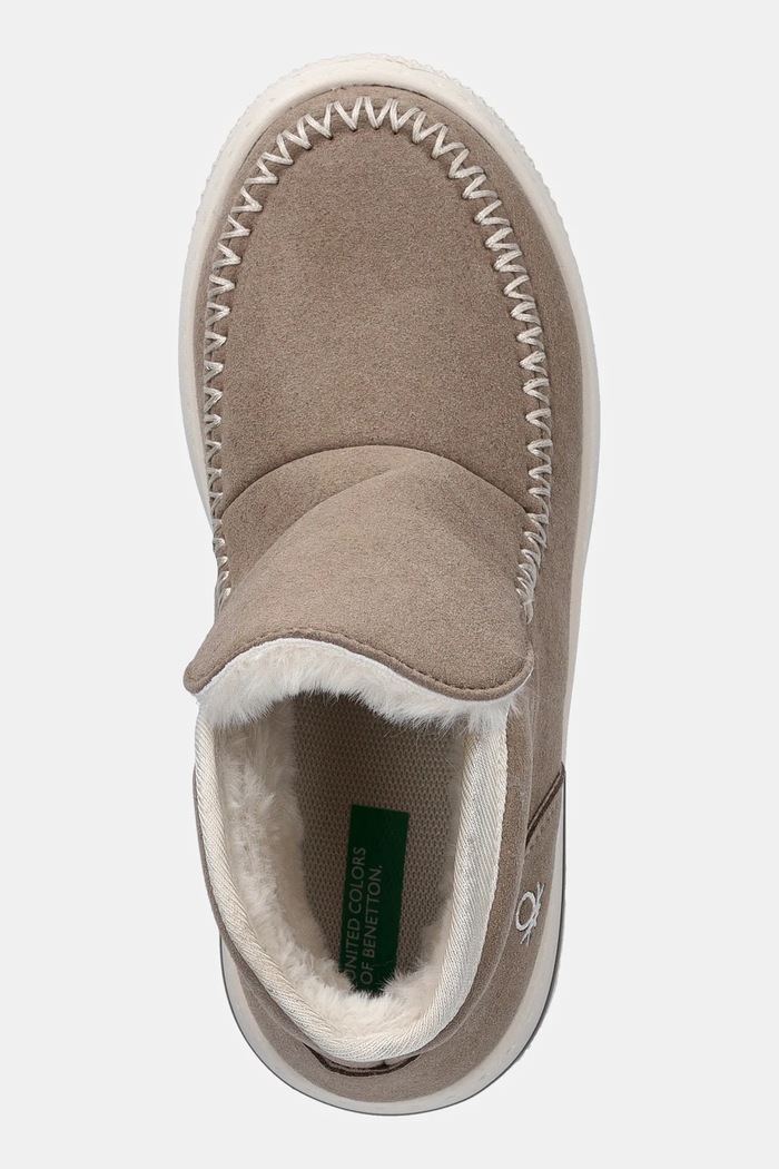 Παιδικές μπότες χιονιού United Colors of Benetton μπεζ 8S9NCD01Y.G.Seasonal