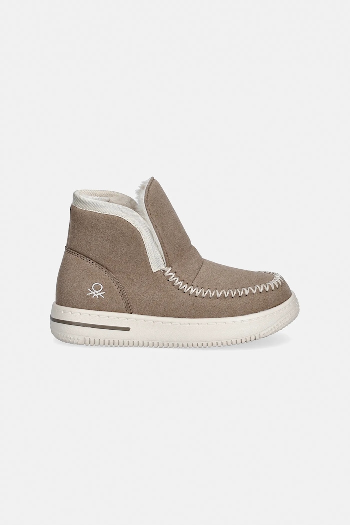 Παιδικές μπότες χιονιού United Colors of Benetton 8S9NGD01G.P.Seasonal μπεζ AW25