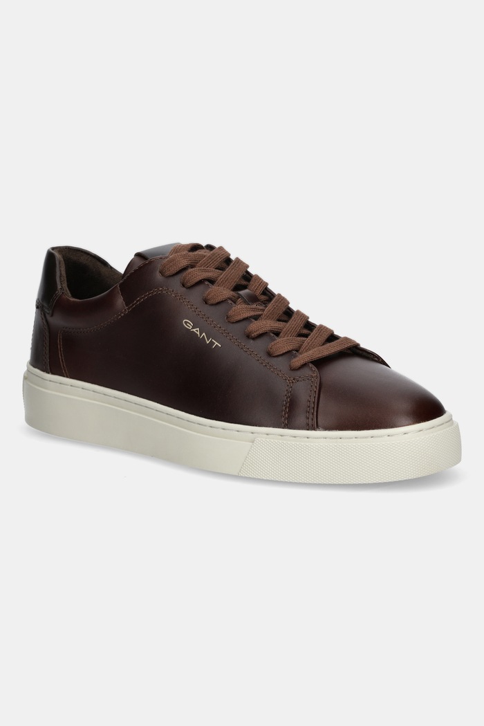 Gant Sneakersy skórzane Mc Julien brązowy 31631021