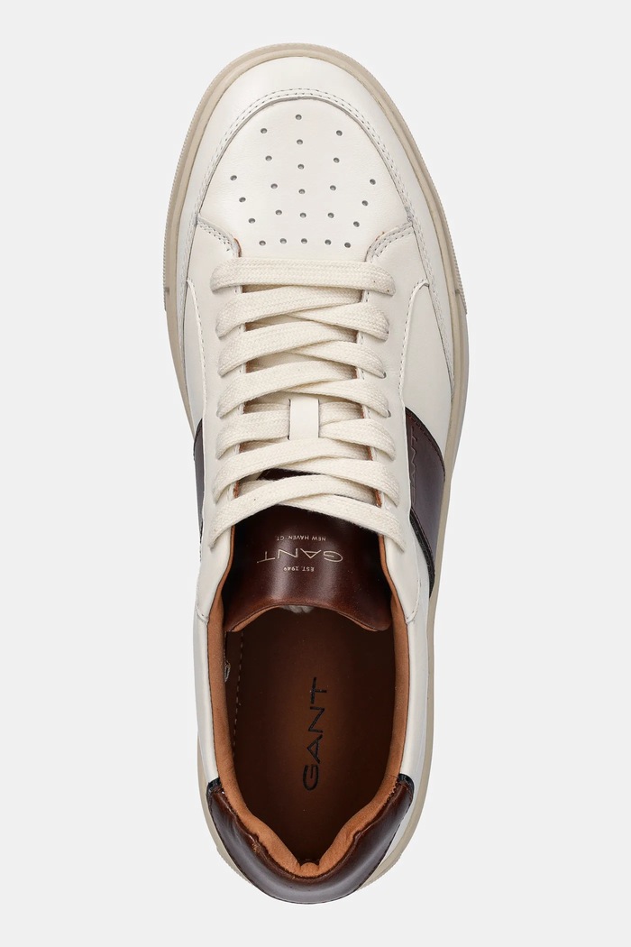 Δερμάτινα sneakers Gant Mc Julien μπεζ 31631996