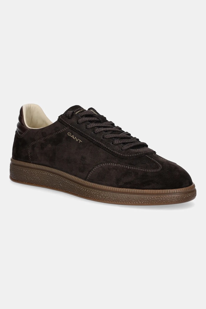 Gant Sneakersy zamszowe Cuzmo brązowy 31633008