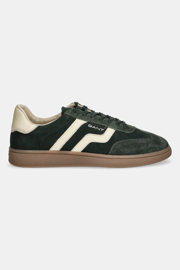 Gant Sneakersy zamszowe Cuzmo 31633011 zielony AW25