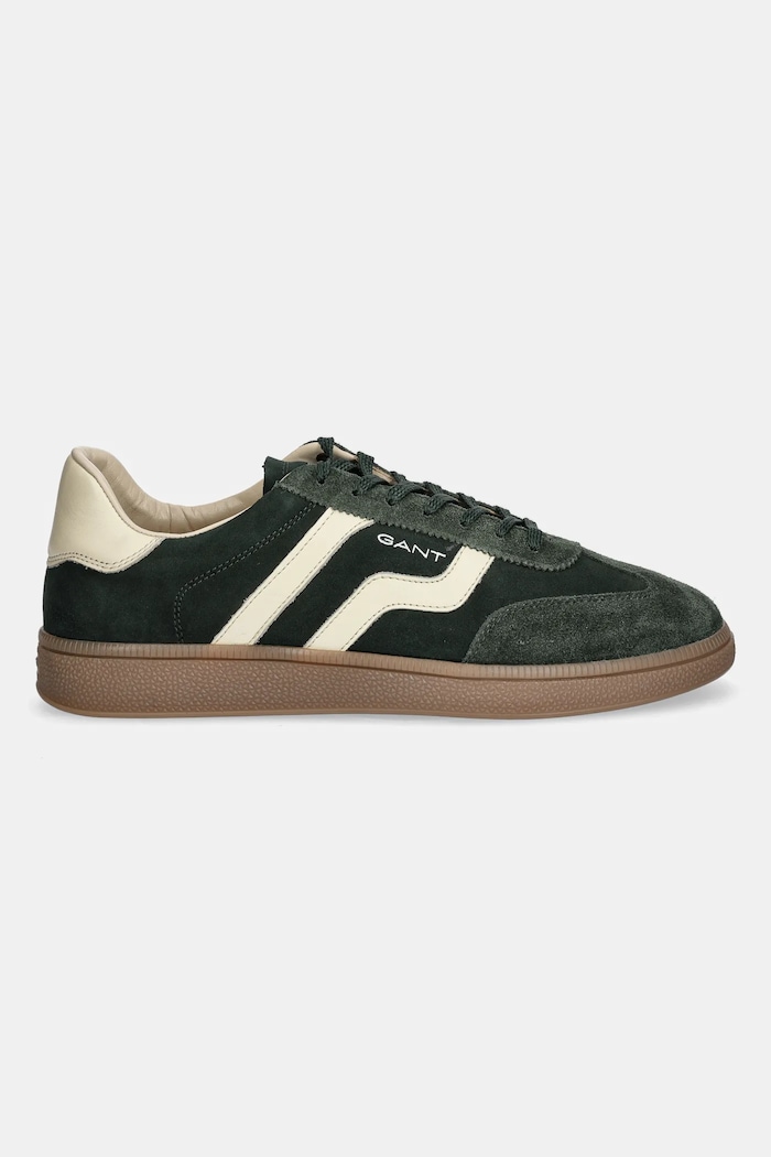 Gant Sneakersy zamszowe Cuzmo 31633011 zielony AW25