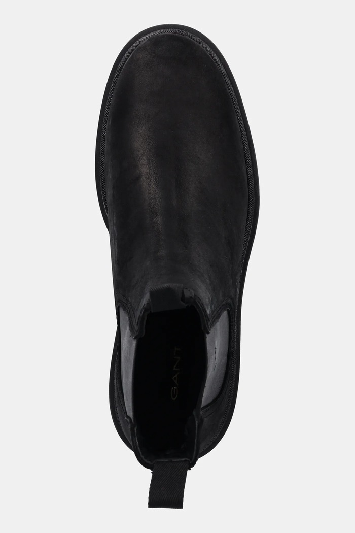 Μποτάκια nubuck Gant Blisdor μαύρο 31651068