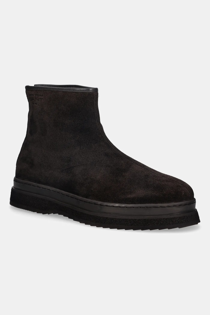 Gant velúr bokacsizma Blistown velúr bőr barna 31643139