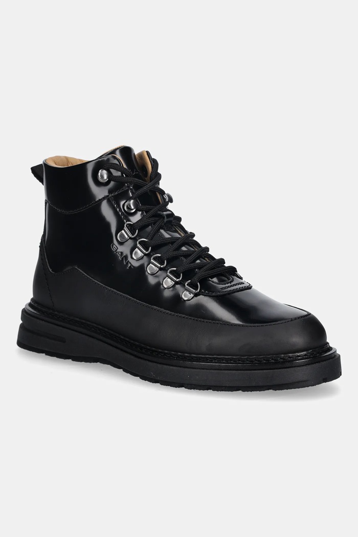 Gant ghete de piele Hillprep casual negru 31641120
