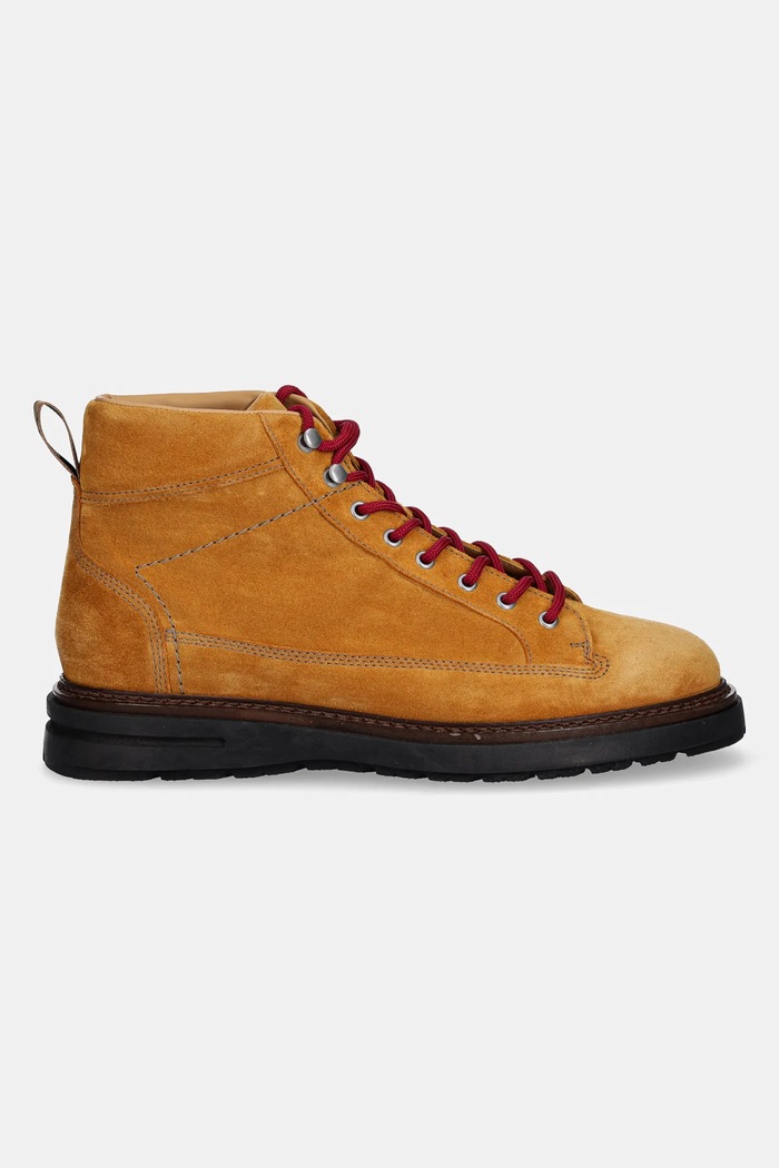 Gant trzewiki zamszowe Hillprep 31643122 żółty AW25