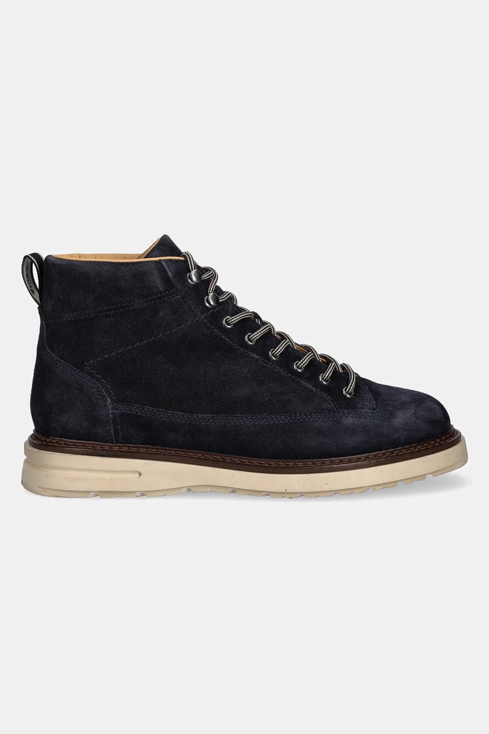 Gant botine de piele întoarsă Hillprep 31643122 bleumarin AW25