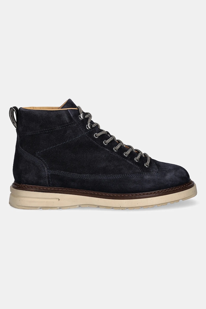 Gant botine de piele întoarsă Hillprep 31643122 bleumarin AW25