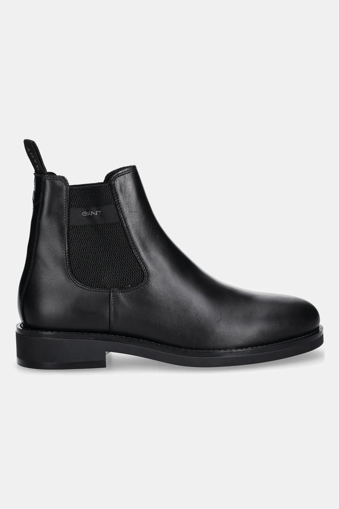 Kožené topánky chelsea Gant Prepdale 31651105 čierna AW25