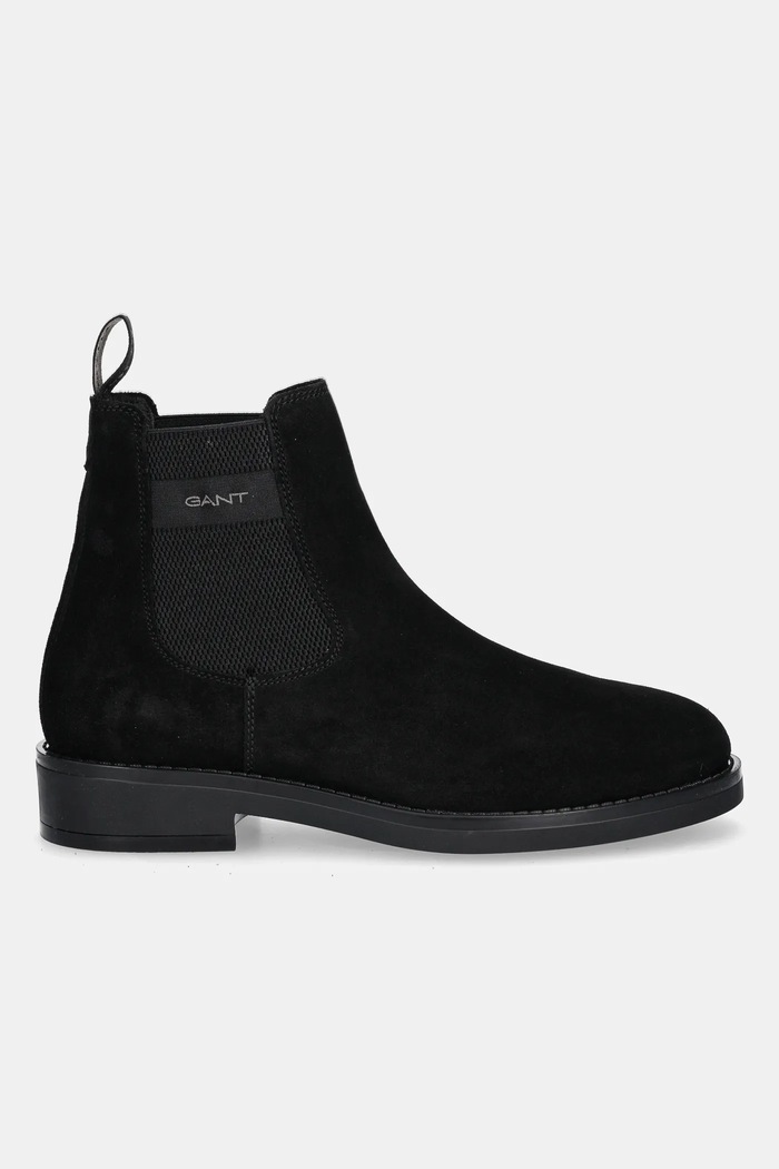 Semišové topánky chelsea Gant Prepdale 31653106 čierna AW25
