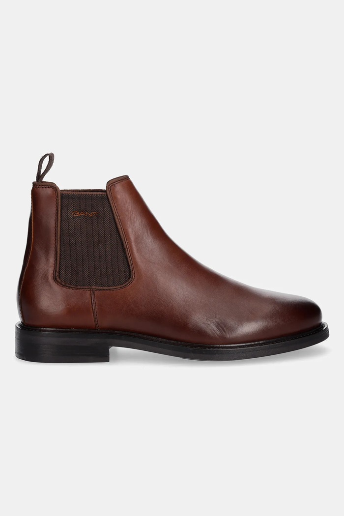 Gant Sztyblety skórzane St Fairkon 31651089 brązowy AW25