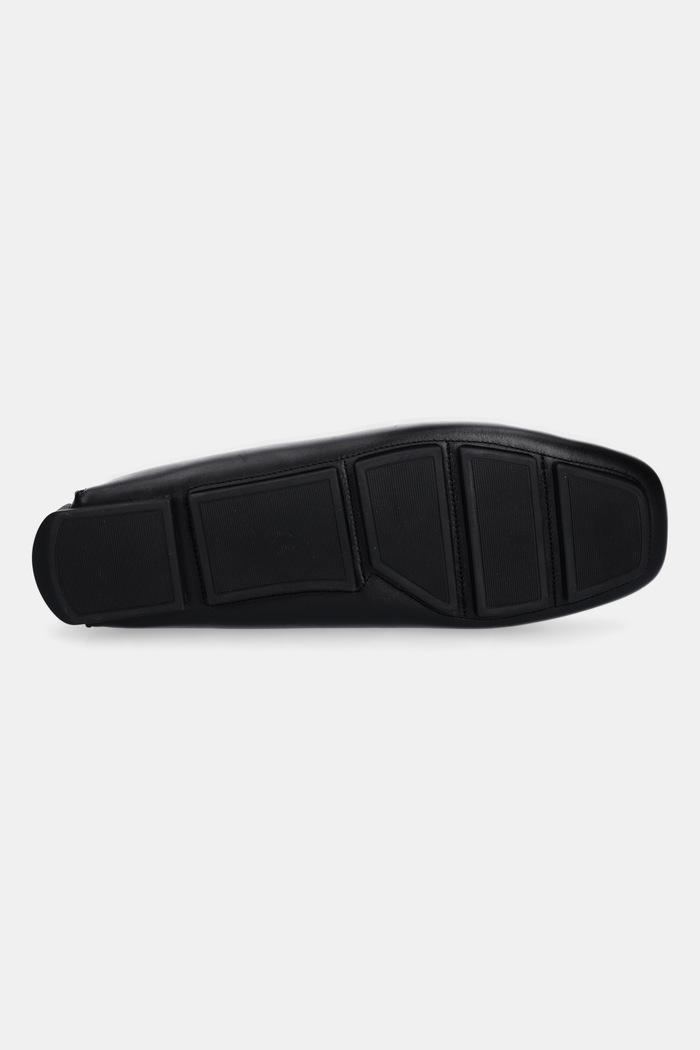 Kožené mokasíny Calvin Klein DRIVER LTH HM0HM01864 čierna