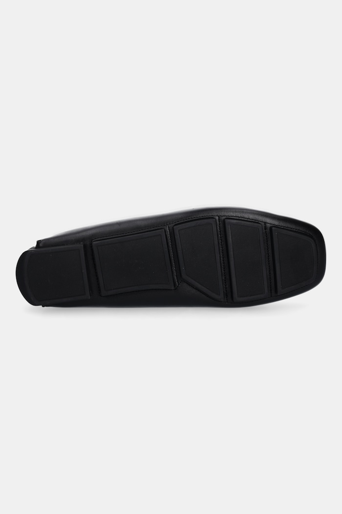 Kožené mokasíny Calvin Klein DRIVER LTH HM0HM01864 čierna