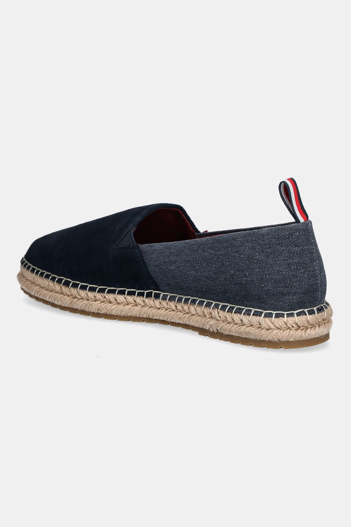 Boty Espadrilky Tommy Hilfiger TH FLEX MIX ESPADRILLE FM0FM05497 námořnická modř