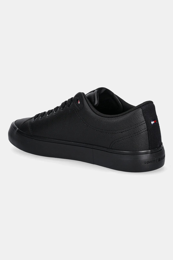 Παπούτσια Sneakers Tommy Hilfiger TH HI VULC CORE LOW LTH II ESS FM0FM05511 μαύρο