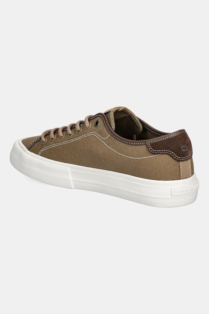 Παπούτσια Πάνινα παπούτσια Tommy Hilfiger TH HI VULC STREET CANVAS FM0FM05515 καφέ