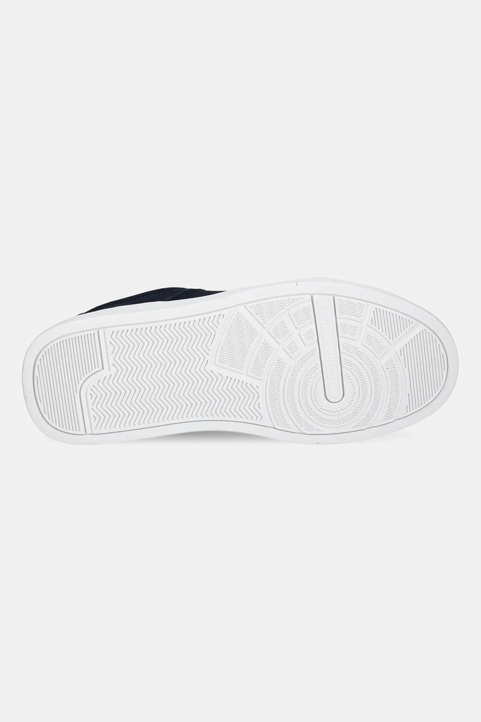 Sneakersy zamszowe TH COURT SUMMER SUEDE Tommy Hilfiger granatowy FM0FM05517