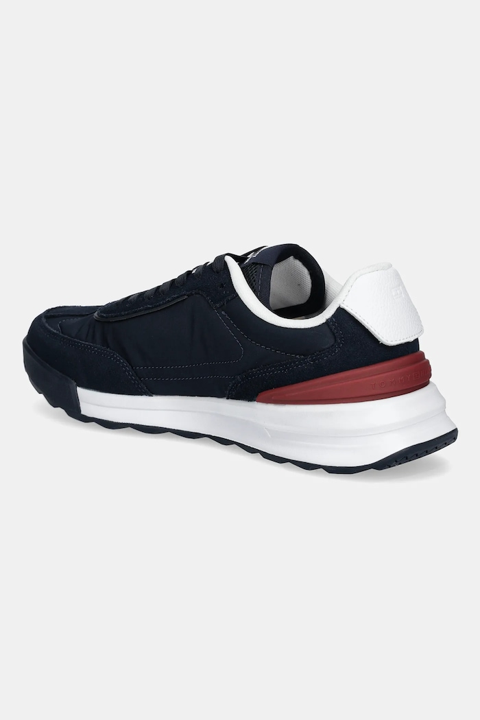 Obuwie Tommy Hilfiger sneakersy RETRO RUNNER NYLON MIX FM0FM05523 granatowy